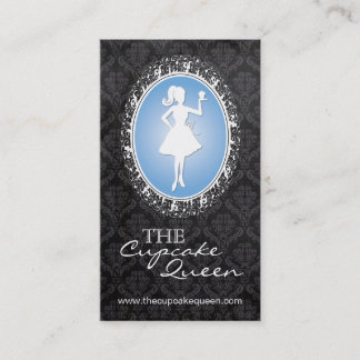 洗練されたベーカリー及びカップケーキの名刺 名刺