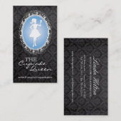 洗練されたベーカリー及びカップケーキの名刺 名刺 (正面/裏面)