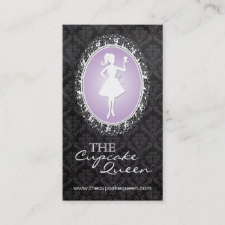 洗練されたベーカリー及びカップケーキの名刺 名刺