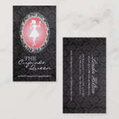 洗練されたベーカリー及びカップケーキの名刺 名刺 (正面/裏面)