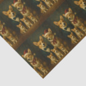 洗練されたホリデーコエレガントルギファミリークリスマス 薄葉紙 (詳細)