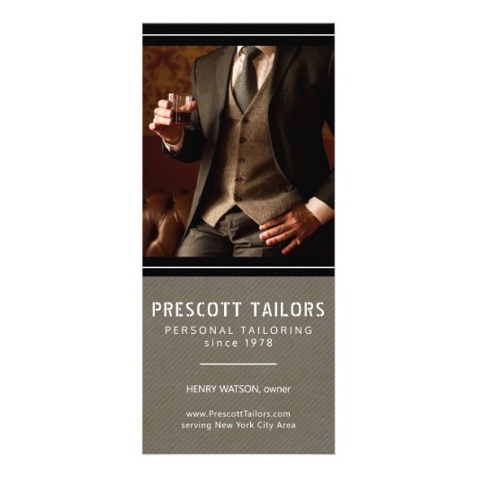 洗練されたマーケティングラックカード ラックカード (正面)