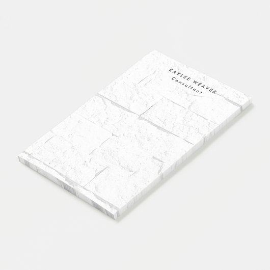 洗練されたミニマリストウォールブリックプロフェッショナル ポストイット (アングル)