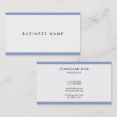 洗練されたモダンお洒落プロフェッショナル 名刺 (正面/裏面)