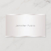 洗練されたモダンデザイングラマラーズプレーンラックス 名刺 (正面)