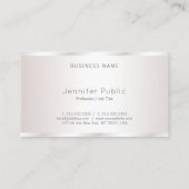 洗練されたモダンデザイングラマラーズプレーンラックス 名刺 (裏面)