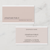 洗練されたモダンデザインプロフェッショナルカッコいいルクセ 名刺 (正面/裏面)