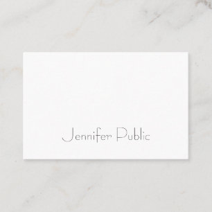 洗練されたモダンミニマルテンプレートトレンディー 名刺