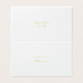 洗練されたライムと白 (外部フラット)