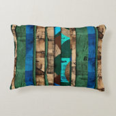 洗練されたラグジュアリーアカリブのフリカ島 アクセントクッション (裏面)