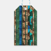 洗練されたラグジュアリーアカリブのフリカ島 ギフトタグ (正面)