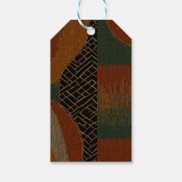 洗練されたラグジュアリーアカリブのフリカ島 ギフトタグ