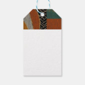 洗練されたラグジュアリーアカリブのフリカ島 ギフトタグ (裏面)