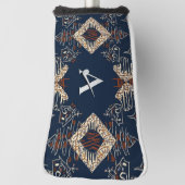 洗練されたラグジュアリーアカリブのフリカ島 ゴルフヘッドカバー (回転90)