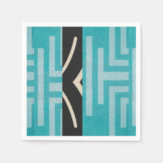洗練されたラグジュアリーアカリブのフリカ島 スタンダードカクテルナプキン