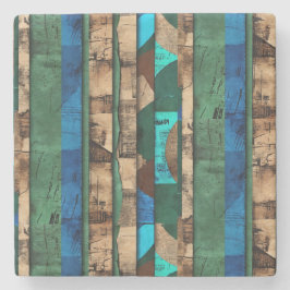 洗練されたラグジュアリーアカリブのフリカ島 ストーンコースター