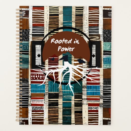 洗練されたラグジュアリーアカリブのフリカ島 プランナー手帳 (正面)