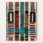 洗練されたラグジュアリーアカリブのフリカ島 プランナー手帳 (裏面)