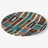 洗練されたラグジュアリーアカリブのフリカ島 ペーパープレート (アングル)