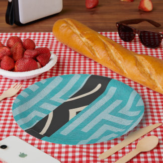 洗練されたラグジュアリーアカリブのフリカ島 ペーパープレート