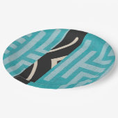 洗練されたラグジュアリーアカリブのフリカ島 ペーパープレート (アングル)