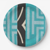 洗練されたラグジュアリーアカリブのフリカ島 ペーパープレート (正面)