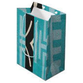 洗練されたラグジュアリーアカリブのフリカ島 ミディアムペーパーバッグ (正面アングル)