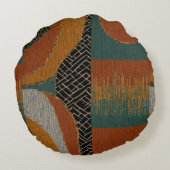 洗練されたラグジュアリーアカリブのフリカ島 ラウンドクッション (裏面)