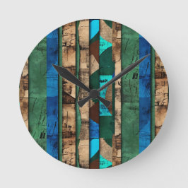 洗練されたラグジュアリーアカリブのフリカ島 ラウンド壁時計