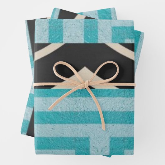 洗練されたラグジュアリーアカリブのフリカ島 ラッピングペーパーシート (インサイチュ)