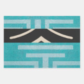 洗練されたラグジュアリーアカリブのフリカ島 ラッピングペーパーシート (正面)