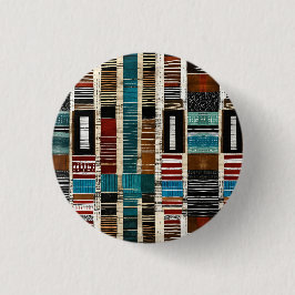 洗練されたラグジュアリーアカリブのフリカ島 缶バッジ