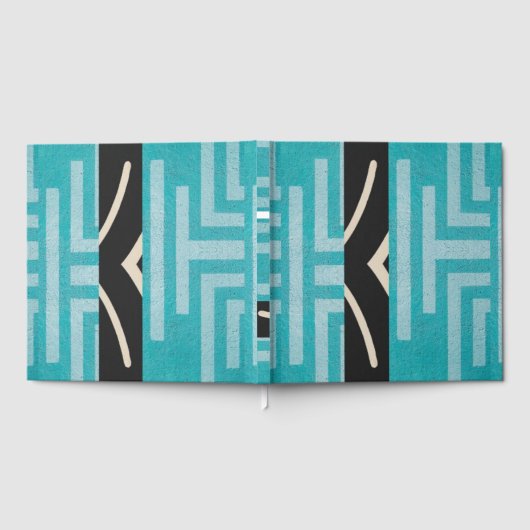 洗練されたラグジュアリーアフリカカリビアンアイランド ゲストブック (全面)