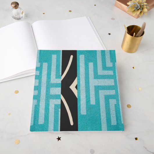 洗練されたラグジュアリーアフリカンカリビアンアイランド ゲストブック (正面見開き)