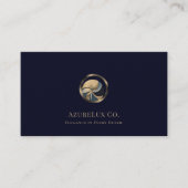 洗練されたラグジュアリーロゴ名刺 名刺 (正面)