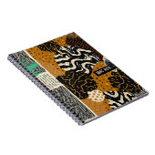 洗練されたラグジュアリー アフリカン アジアン カリブ ノートブック (右側)