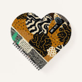 洗練されたラグジュアリー アフリカ アジア カリブ ノートブック (正面)