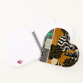 洗練されたラグジュアリー アフリカ アジア カリブ ノートブック (内部)