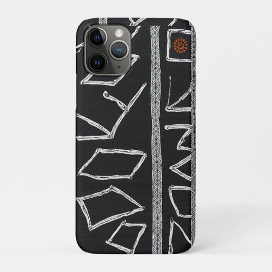 洗練されたラグジュアリー アフリカ アジア カリブ Case-Mate iPhoneケース (裏)