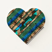 洗練されたラグジュアリー アフリカ カリブ海の島 ノートブック (裏面)