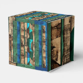 洗練されたラグジュアリー アフリカ カリブ海の島 フェイバーボックス (裏面サイド)