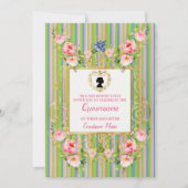 洗練されたリージェンシーエラキンセアニェラ招待状 招待状 (正面)