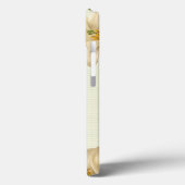 洗練されたヴィンテージ孔雀バードケージリリー Case-Mate iPhoneケース (裏面 / 左)