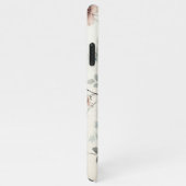 洗練された上品で繊細な水彩花 iPhoneケース (右側)