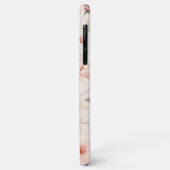 洗練された上品な繊細な水彩花 Case-Mate iPhoneケース (裏面/左)