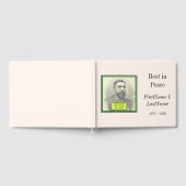 洗練された保守的な葬儀ゲストブック ゲストブック (全面)