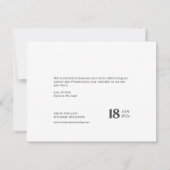 洗練された写真 セーブザデート (裏面)