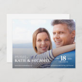 洗練された写真 セーブザデート (正面/裏面)