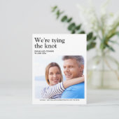 洗練された写真Date Cardを保存 セーブザデート (スタンド正面)