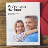 洗練された写真Date Cardを保存 セーブザデート